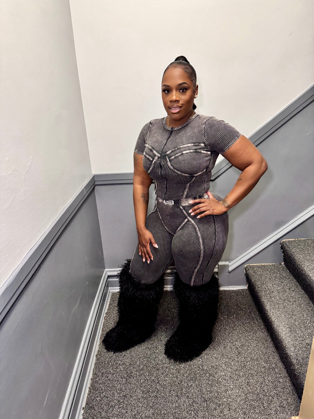 Mineral Wash Jumpsuit