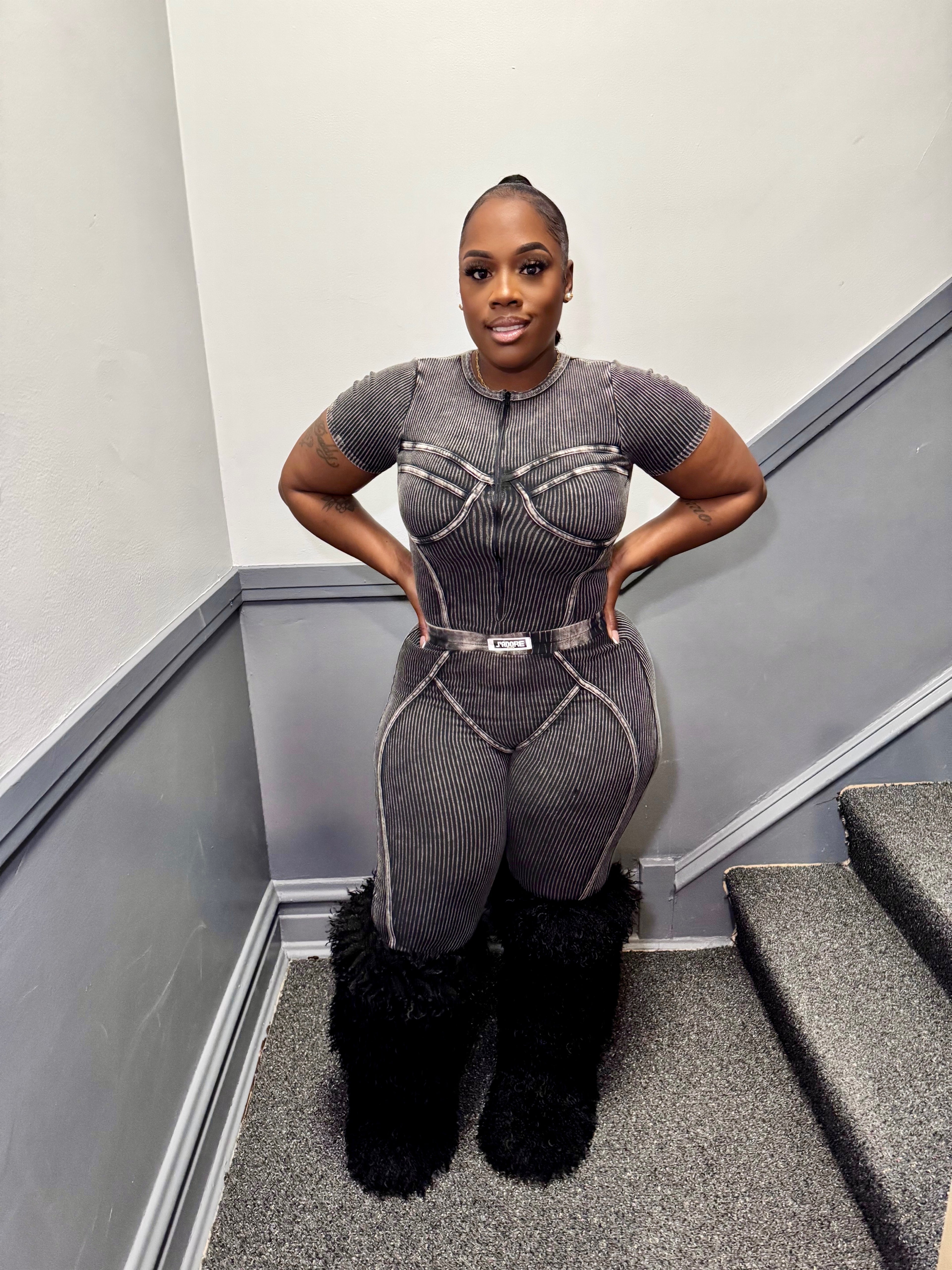 Mineral Wash Jumpsuit