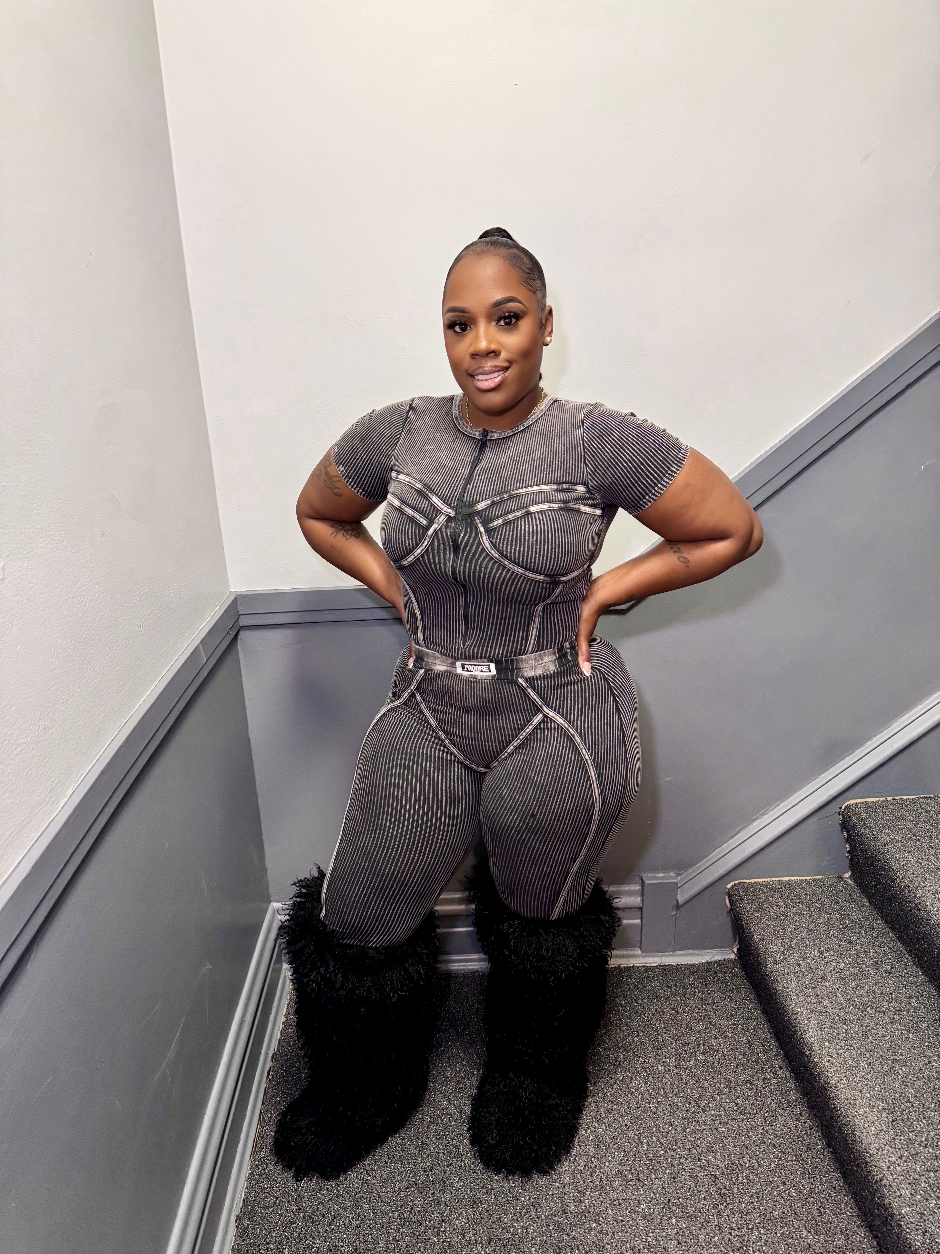 Mineral Wash Jumpsuit